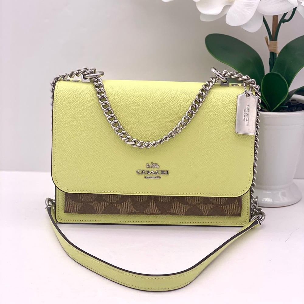 Coach Klare Crossbody In Signature Canvas - Picture 2 of 16